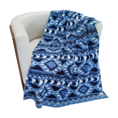 Manta Tricot jacquard Asteca 150x95cm - loja online