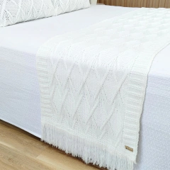 PESEIRA TRICÔ LUNA CAMA SOLTEIRO 150X60cm USUFRUTO TRICOT na internet