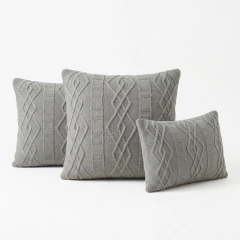 CAPA DE ALMOFADA TRICOT CARMEN - loja online