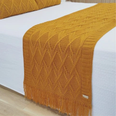 PESEIRA TRICÔ LUNA CAMA SOLTEIRO 150X60cm USUFRUTO TRICOT - Usufruto Home Decor 