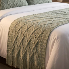 PESEIRA LUNA TRICÔ CAMA CASAL 200X60cm USUFRUTO TRICOT