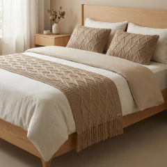 Imagem do PESEIRA LUNA TRICÔ CAMA CASAL 200X60cm USUFRUTO TRICOT
