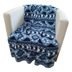 Manta Tricot jacquard Asteca 150x95cm - Usufruto Home Decor 