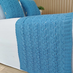 Kit Peseira Queen Rendada + 2 Capas Almofadas Forrada - comprar online