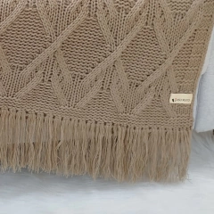 KIT MANTA TRICOT LUNA 90X150cm + 2 CAPAS DE ALMOFADAS 45x45cm - loja online
