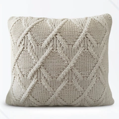 CAPA DE ALMOFADA TRICÔ LUNA COM ZIPER USUFRUTO TRICOT - comprar online