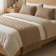 Imagem do PESEIRA TRICÔ LUNA CAMA QUEEN 230X60cm USUFRUTO TRICOT