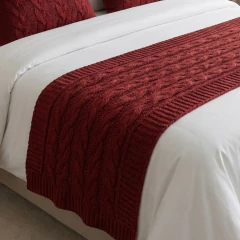 PESEIRA TRICÔ VITÓRIA CAMA CASAL 200X60cm USUFRUTO TRICOT - loja online