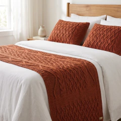 KIT PESEIRA TRICÔ SOPHIA CAMA KING 260X60cm + 2 CAPA DE ALMOFADA na internet