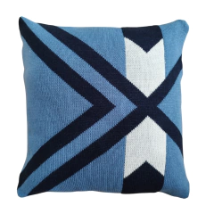 Kit 3 Capa Almofada tricot Abstrata 45x45cm - Usufruto Home Decor 