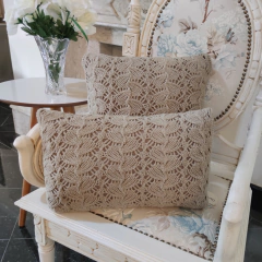 Kti 2 Capas De Almofadas Tricô Com Forro Zoe Usufruto