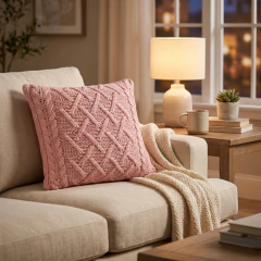 CAPA DE ALMOFADA TRICOT SOPHIA