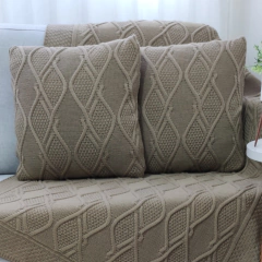 CAPA DE ALMOFADA TRICO RUBIA USUFRUTO TRICOT