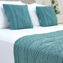 CAPA DE ALMOFADA TRICO ELOAH COM ZIPER USUFRUTO TRICOT na internet