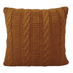 Capa Almofada Tricô Trança Dara Usufruto - comprar online