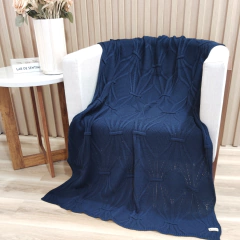 MANTA TRICOT BRENDA 150CM x 90CM - Usufruto Home Decor 