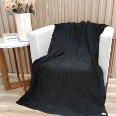 MANTA TRICOT BRENDA 150CM x 90CM na internet