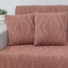 CAPA DE ALMOFADA TRICOT HELENA - comprar online