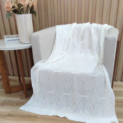 MANTA TRICOT BRENDA 150CM x 90CM