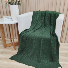 MANTA TRICOT BRENDA 150CM x 90CM - loja online