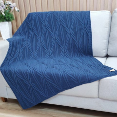 MANTA TRICO PIETRA 150cm x 90cm USUFRUTO TRICOT - comprar online