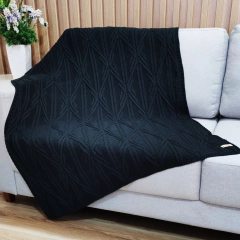 MANTA TRICO PIETRA 150cm x 90cm USUFRUTO TRICOT na internet