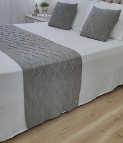 PESEIRA TRICO RUBIA CAMA SOLTEIRO 150X60cm USUFRUTO TRICOT - loja online