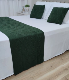 PESEIRA TRICO RUBIA CAMA SOLTEIRO 150X60cm USUFRUTO TRICOT - Usufruto Home Decor 
