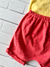 CONJUNTO DE BEBÊ BODY MANGA CURTA ÁGUA VIVA AMARELO E SALMÃO na internet