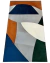 Tapete Dunas | Off-White, Granito, Verde, Azul Marinho e Terracota