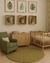 Tapete Quarto Infantil Redondo | Econyl | Verde Musgo | Liso - comprar online