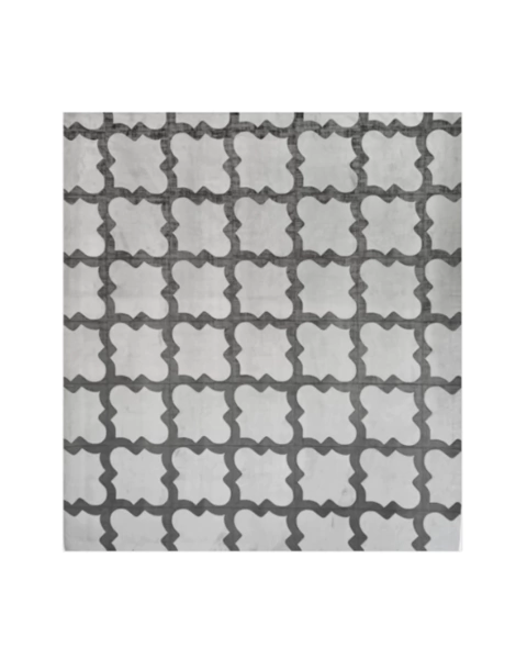 Tapete OUTLET | 2,00 m x 2,38 m | Veludo | Grafite e Granito | Coleção Às - comprar online