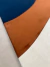 Tapete Kurve® | Azul Marinho, Off-White e Terracota - comprar online