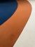 Tapete Kurve® | Azul Marinho, Off-White e Terracota na internet