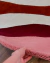 Tapete OUTLET | 1,60 m x 1,70 m | Nylon | Rosé, Vinho, Off-White e Terracota | Coleção Kurve - Tapetes São José - Feito Sob Medida