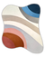 Tapete Orgânico e design em cores cobre, terracota, rosé gold, granito, off-white, bege gold, taupe, azul petróleo e azul marinho, Tapetes São José