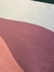 Tapete com design em cores cobre, terracota, bege gold e nude rosado.