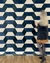 Tapete 3D | Veludo Off-White, Verde e Azul Marinho - comprar online