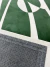 Imagem do Tapete Sala Retangular | Off-White e Matte Green | Coleção Fibonacci