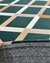 Tapete Losangos | Bordas Orgânicas | Verde, Bege, Kaki e Natural na internet