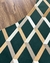 Tapete Losangos | Bordas Orgânicas | Verde, Bege, Kaki e Natural - loja online