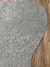 Tapete Placas | Bordas Orgânicas | Bouclé Capri Cinza Médio - loja online