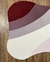 Tapete Kurve® com bordas orgânicas em veludo nas cores marsala, rosé gold, rosa bebê, off-white, nude rosado, uva e vinho.