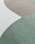 Tapete Dan | Bordas Orgânicas | Veludo Riviera Fendi, Verde e Marrom na internet