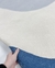 Tapete orgânico para quarto infantil em nylon nas cores off-white, azul marinho, prata e azul petróleo, Tapete São José
