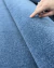 Tapete de  nylon na cor azul petróleo, Tapetes São José