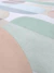 Tapete redondo Bouclé Capri em tons pastel com design moderno, São José.