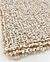Tapete em nylon nas cores off-white, bege e caramelo perfeito para sala e quarto, São José