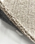 Tapete em tear manual feito em nylon nas cores off-white, bege, trigo e taupe, Tapetes São José
