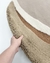 Tapete orgânico de nylon em tons de bege, off-white, caramelo e trigo, Tapetes São José